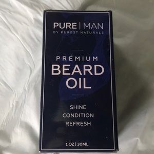 Purestest Naturals Premium Beard Oil New Sealed